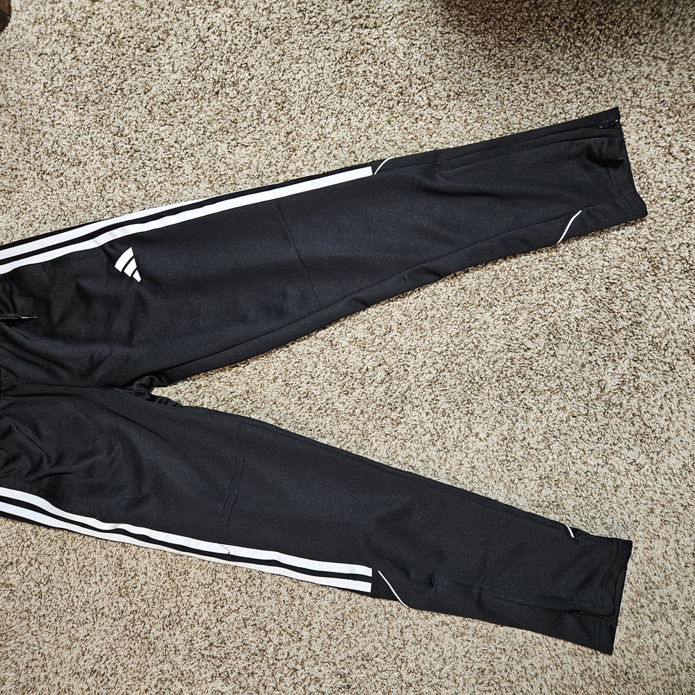 Adidas Kids Black Track Pants